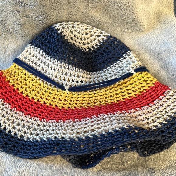 LORD&TAYLOR💫Women’s Multicolour Straw Floppy Hat - Picture 6 of 10